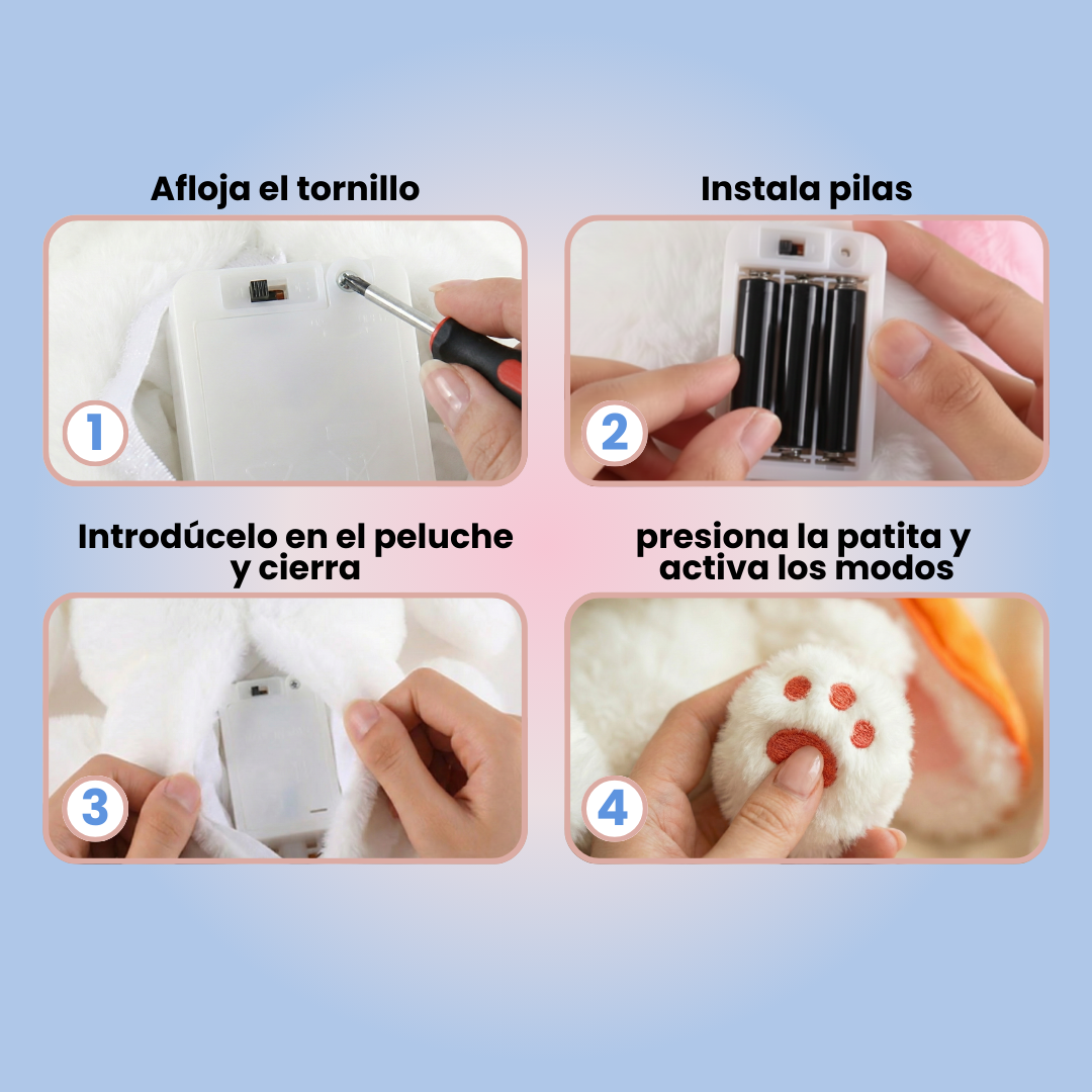 Peluche de Conejo Anti Estrés